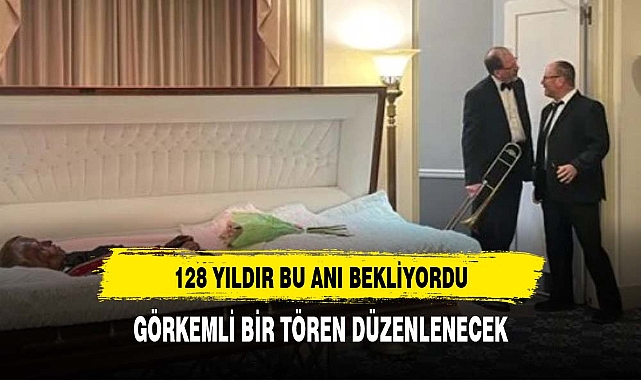 128 YILDIR BEKLEDİĞİ AN  TÖRENLE GELDİ