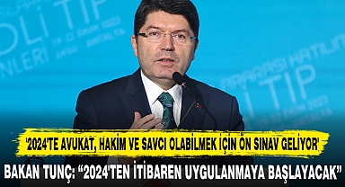 '2024'TE AVUKAT, HAKİM VE SAVCI OLABİLMEK İÇİN ÖN SINAV GELİYOR'