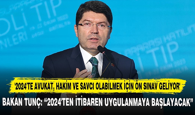 '2024'TE AVUKAT, HAKİM VE SAVCI OLABİLMEK İÇİN ÖN SINAV GELİYOR'