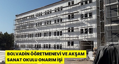BOLVADİN ÖĞRETMENEVİ VE AKŞAM SANAT OKULU ONARIM İŞİ