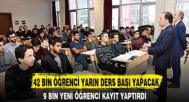 42 BİN ÖĞRENCİ YARIN DERS BAŞI YAPACAK
