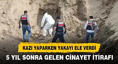 5 YIL SONRA GELEN CİNAYET İTİRAFI