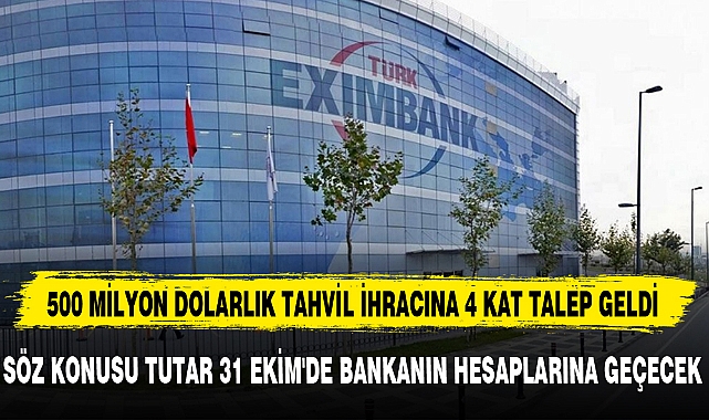 500 MİLYON DOLARLIK TAHVİL İHRACINA 4 KAT TALEP GELDİ