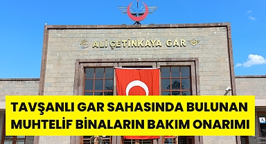 TAVŞANLI GAR SAHASINDA BULUNAN MUHTELİF BİNALARIN BAKIM ONARIMI