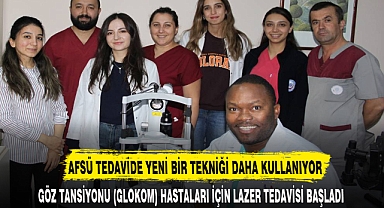AFSÜ TEDAVİDE YENİ BİR TEKNİĞİ DAHA KULLANIYOR