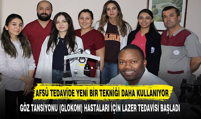 AFSÜ TEDAVİDE YENİ BİR TEKNİĞİ DAHA KULLANIYOR