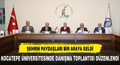AFYONDA PAYDAŞLARI BİR ARAYA GETİREN TOPLANTI
