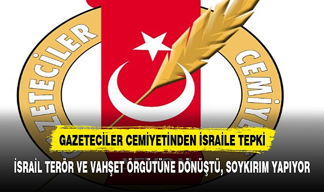 AFYONKARAHİSAR GAZETECİLER CEMİYETİNDEN İSRAİL'E TEPKİ