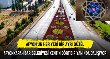 AFYONKARAHİSAR'IN DÖRT BİR YANINDA ÇALIŞMALAR SÜRÜYOR