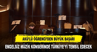 AFYONKARAHİSAR KOCATEPE ÜNİVERSİTESİ ÖĞRENCİSİ ERDENİZ TÜRKİYE'Yİ TEMSİL EDECEK