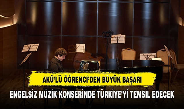 AFYONKARAHİSAR KOCATEPE ÜNİVERSİTESİ ÖĞRENCİSİ ERDENİZ TÜRKİYE'Yİ TEMSİL EDECEK