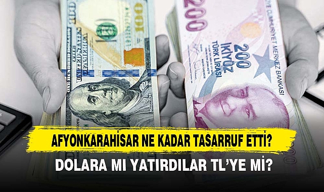 AFYONKARAHİSAR NE KADAR TASARRUF ETTİ?