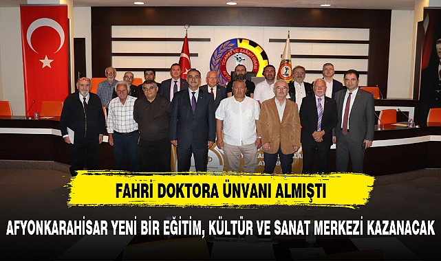 AFYONKARAHİSAR YENİ BİR EĞİTİM  KÜLTÜR VE SANAT MERKEZİ KAZANACAK