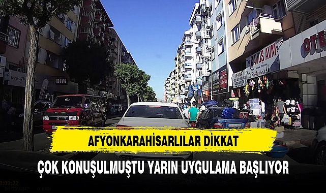 AFYONKARAHİSARLILAR HAFTA SONUNA DİKKAT