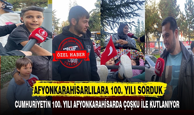 AFYONKARAHİSARLILARA 100. YILI SORDUK