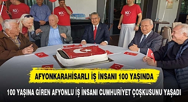 AFYONLU İŞ İNSANI'NIN ÇİFTE 29 EKİM ÇOŞKUSU