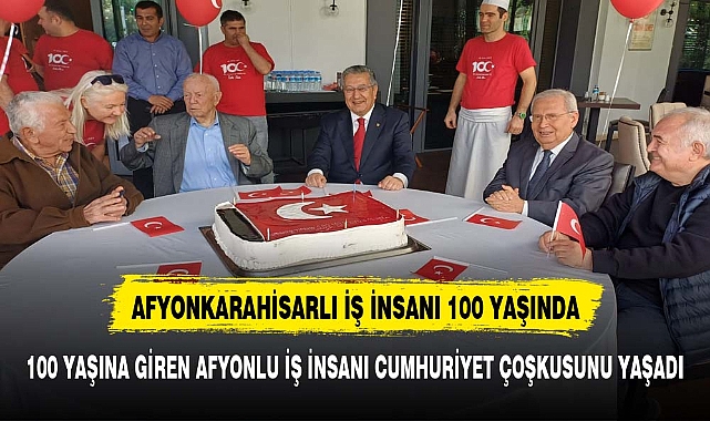 AFYONLU İŞ İNSANI'NIN ÇİFTE 29 EKİM ÇOŞKUSU