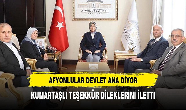 AFYONLULAR DEVLET ANA DİYOR