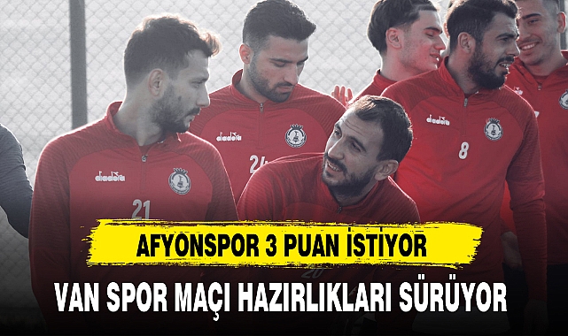 AFYONSPOR 3 PUAN İSTİYOR