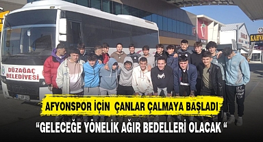 AFYONSPOR ALARM VERİYOR