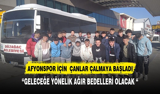 AFYONSPOR ALARM VERİYOR