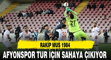 AFYONSPOR TUR İÇİN SAHAYA ÇIKIYOR