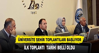 AKÜ'DE ÇARŞAMBA TOPLANTILARI BAŞLIYOR