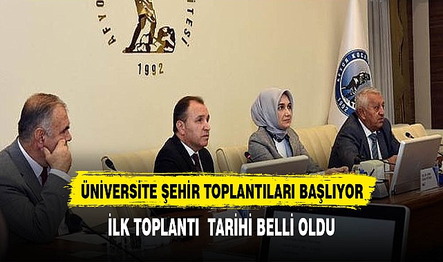 AKÜ'DE ÇARŞAMBA TOPLANTILARI BAŞLIYOR