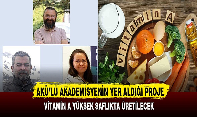 AKÜ’LÜ AKADEMİSYENİN YER ALDIĞI PROJE