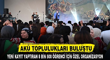 AKÜ TOPLULUKLARI BULUŞTU