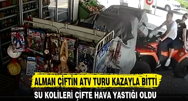 ALMAN ÇİFTİN ATV TURU KAZAYLA BİTTİ