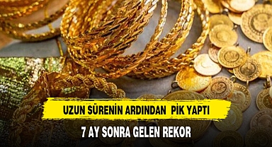Altında 7 ay sonra en yüksek haftalık kazanç