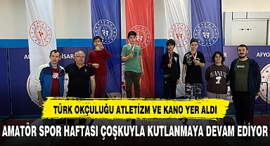 Amatör Spor Haftası coşkuyla kutlanmaya devam ediyor