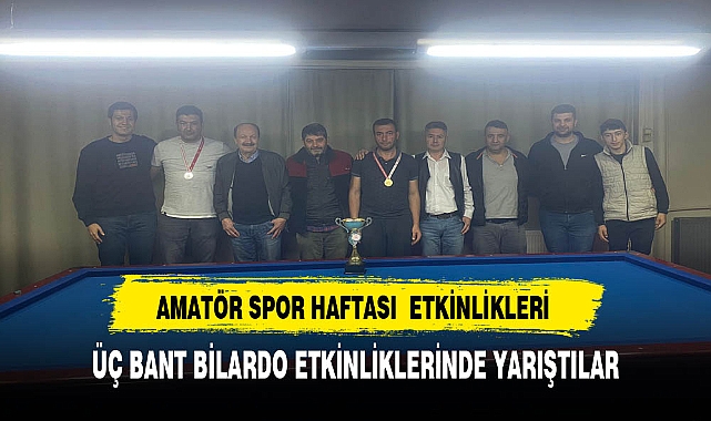 AMATÖR SPOR HAFTASI ETKİNLİKLERİ DEVAM EDİYOR