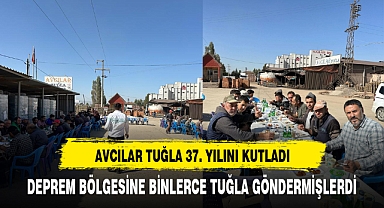AVCILAR TUĞLA 37.YILINI KUTLADI