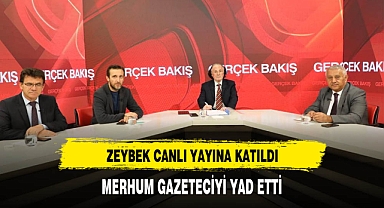BAŞKAN ZEYBEK BASIN EMEKÇİSİNİ UNUTMADI