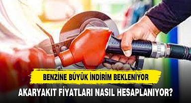 BENZİNE BÜYÜK İNDİRİM BEKLENİYOR