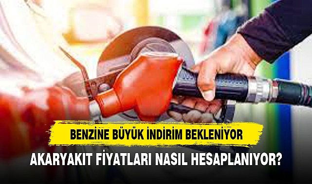 BENZİNE BÜYÜK İNDİRİM BEKLENİYOR