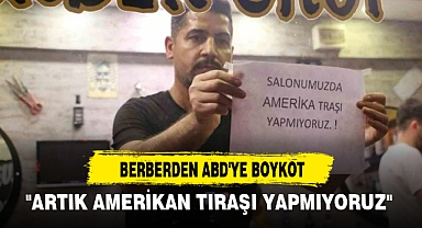 BERBERDEN ABD'YE BOYKOT