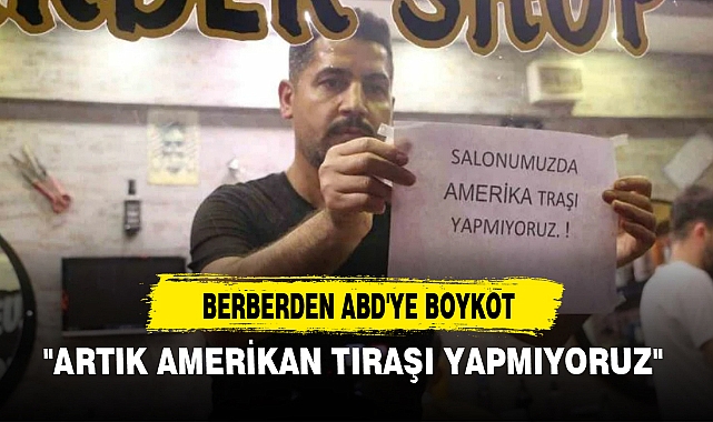 BERBERDEN ABD'YE BOYKOT