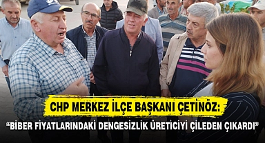 “BİBER FİYATLARINDAKİ DENGESİZLİK ÜRETİCİYİ ÇİLEDEN ÇIKARDI”