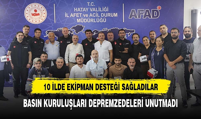 BİK'TEN DEPREMZEDELERE BÜYÜK DESTEK