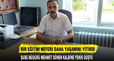BİR EĞİTİM NEFERİ DAHA YAŞAMINI YİTİRDİ
