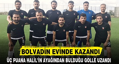 BOLVADİN EVİNDE KAZANDI