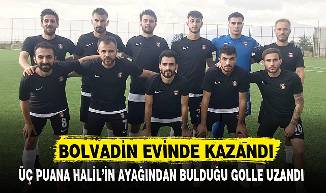 BOLVADİN EVİNDE KAZANDI