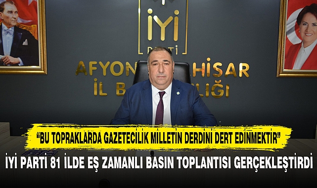 “BU TOPRAKLARDA GAZETECİLİK MİLLETİN DERDİNİ DERT EDİNMEKTİR”