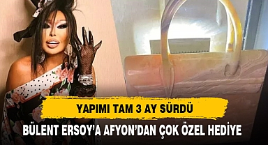 BÜLENT ERSOY’A AFYON’DA ÇOK ÖZEL HEDİYE