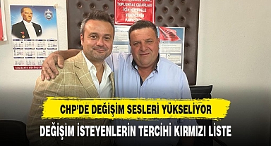 CHP AFYONKARAHİSAR'DA DEĞİŞİM KIRMIZI RENKLE GELİYOR