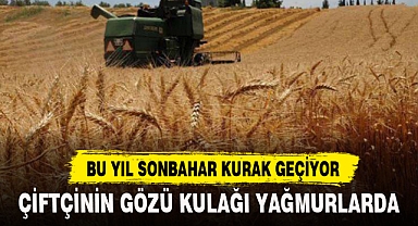 ÇİFTÇİNİN GÖZÜ KULAĞI YAĞMURLARDA