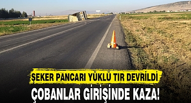 ÇOBANLAR GİRİŞİNDE KAZA!
